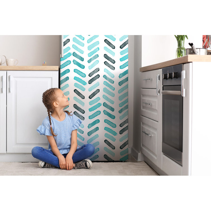 Abstract Door Decal