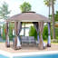 Pavillon de jardin en métal-56460228