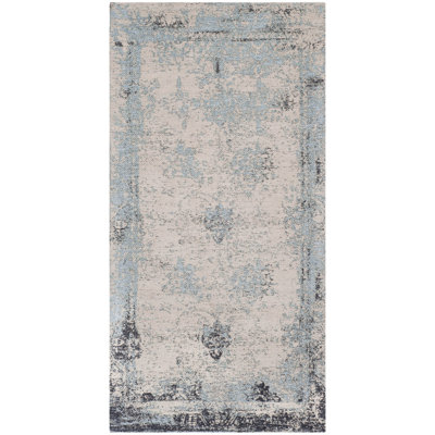 Tapis bleu Sarvis