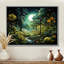 «Beverlyann Forest Enchanted Forest Pointillism II - Forest», reproduction sur toile-2107131496-2120860466