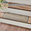 Tapis d'escalier bleu / beige Liseron-2116164493