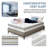 10/12 Inch Hybrid Mattress with Individually Pocketed Innerspring for Medium Firm Support - Twin, Full, King Size Options-638102815-638102801