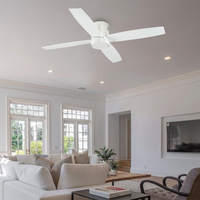 Ventilateur de plafond d'intérieur à 4 pales 52 pouces avec télécommande Winchendon
