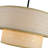 3 Lights Boho Rattan Chandelier, Woven Pendant Light Fixture For Kitchen, Living Room, Dining Room, Foyer