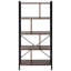 155cm H x 74cm W Iron Bookcase