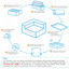 Sofa Couch For Living Room, Modern Loveseat With Extra Deep Seats And Comfy Armrests, Easy Assembly For Apartments