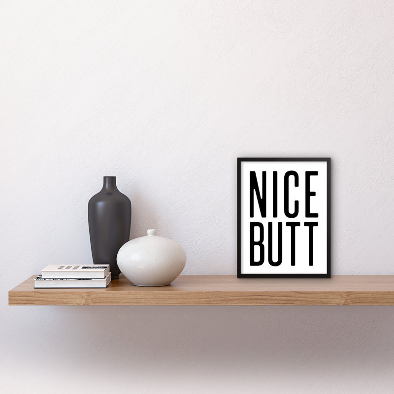Luziana Nice Butt - Single Picture Frame Print