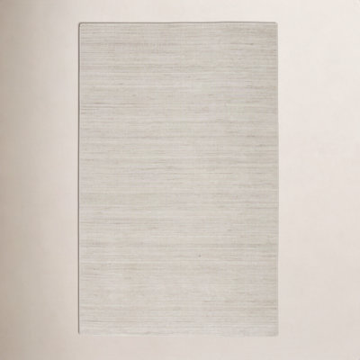 Hamburg Light Gray Hand-Loomed Rug