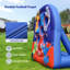 Jeu de carnaval gonflable 5 trous Wellcomer 7x7ft