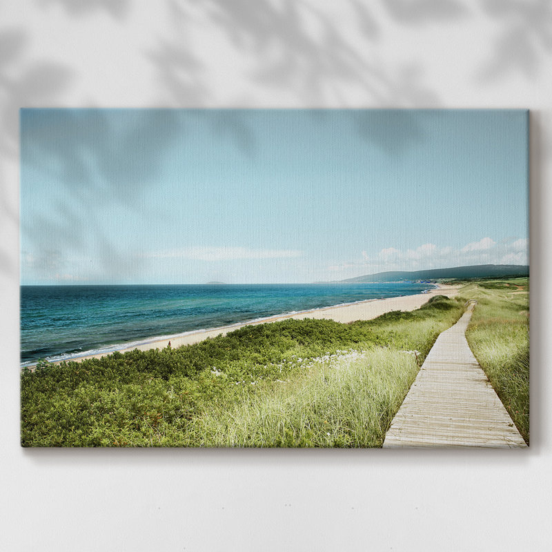 Promenade d'Iverness Beach - Cavas enveloppés de galerie, 24 x 36