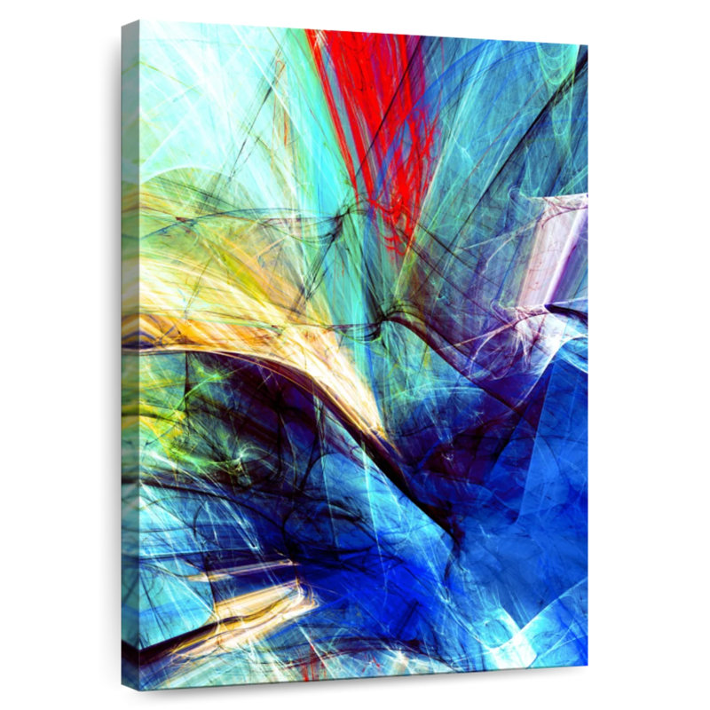 Avery Night Jewels Abstract, 48" H x 32" W
