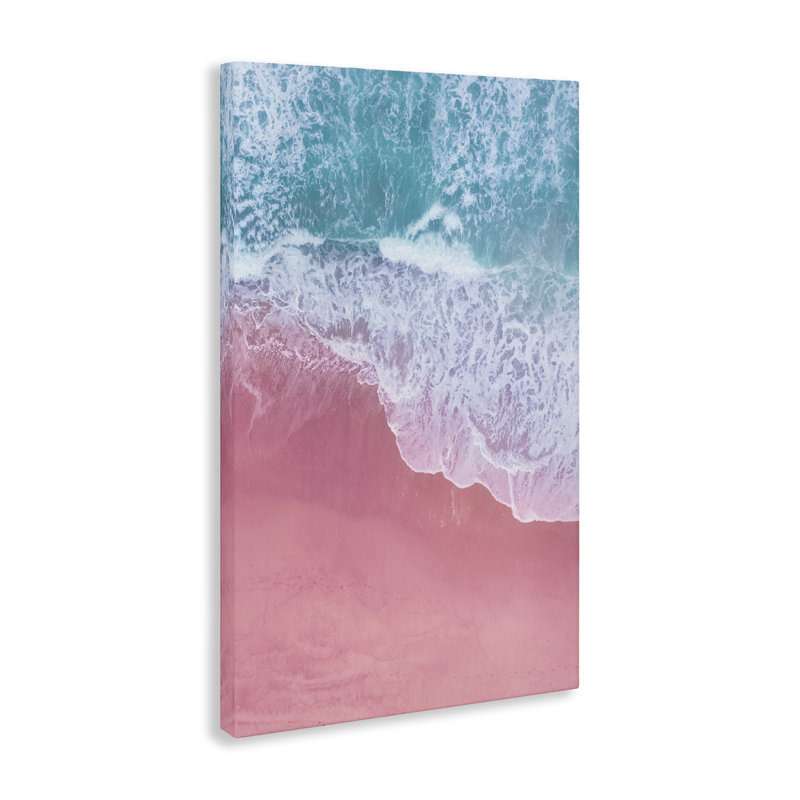«Pink Surf Tide» par Nataly White, H 24 po x l 16 po