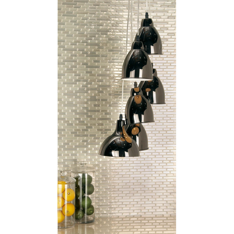 Grenkie 6 - Light Black Cluster Pendant