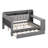 Full Size Daybed With Storage Shelves,Trundle,Charging Station,LED Light,Desk And Upholstered Headboard And Backrest-686933163