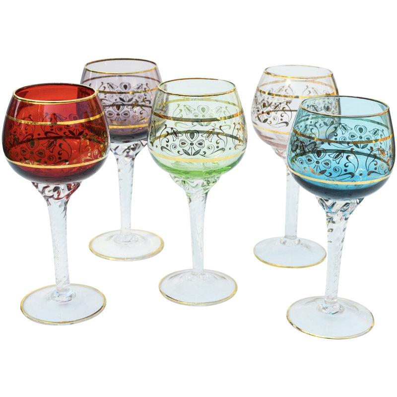 12oz. Crystal White Wine Glass Set