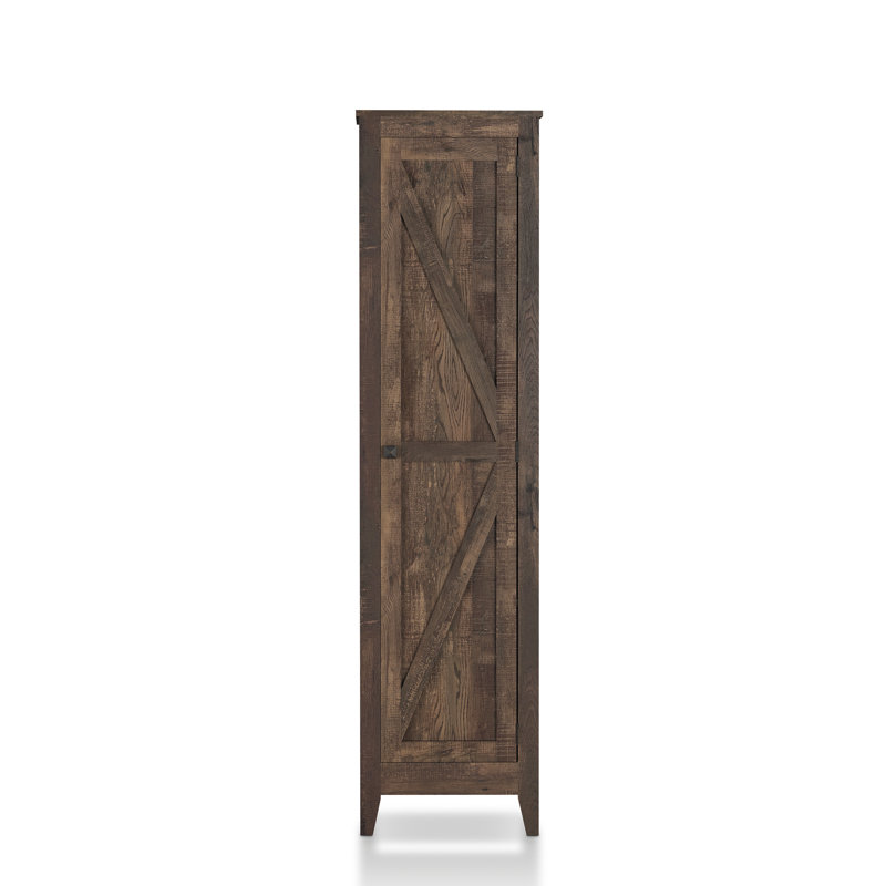 Crouch 1 -Door 4 -Shelf Storage Cabinet