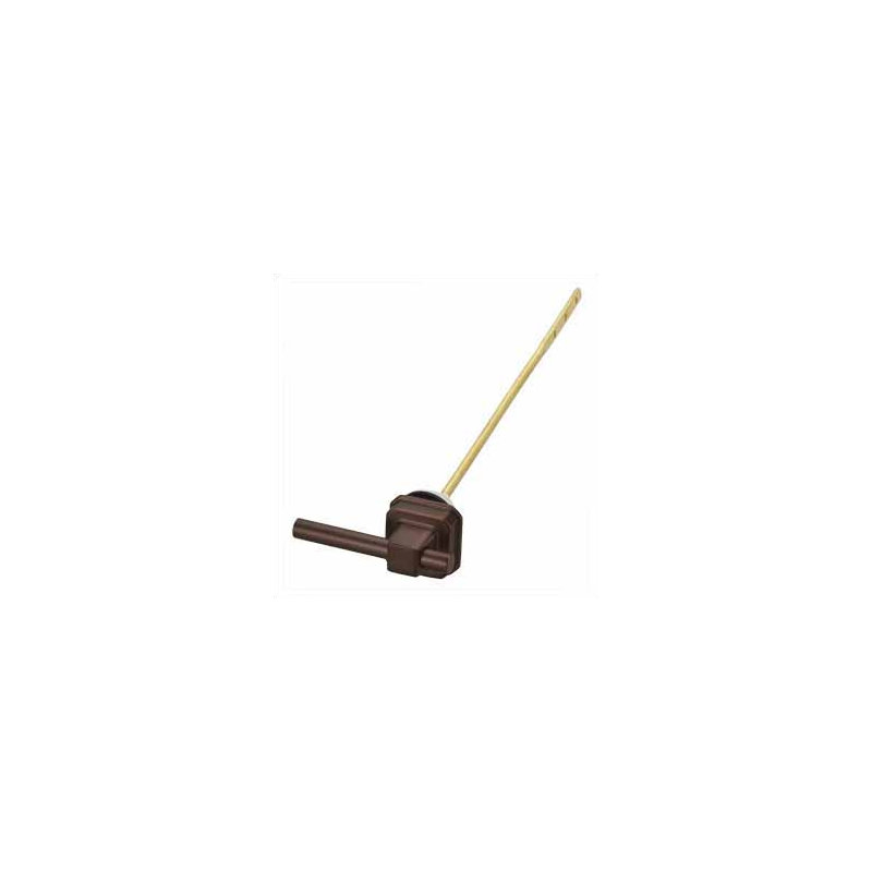 Cirtangular Side Mount Tank Lever, Rubbed Bronze