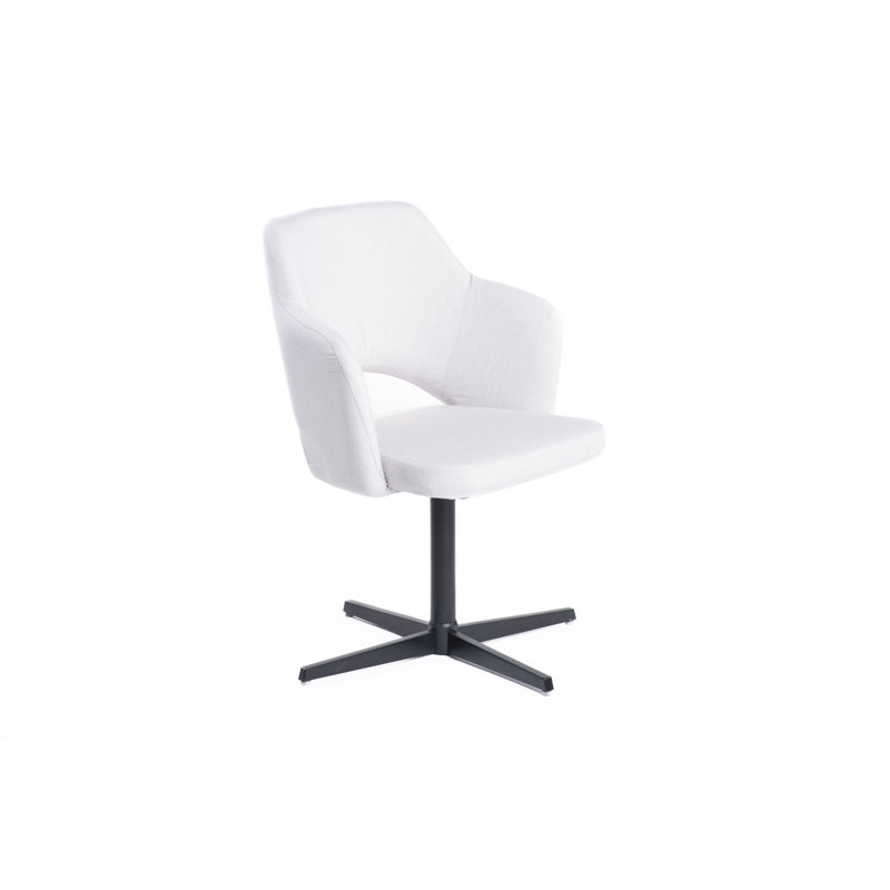 Upholstered Swivel Armchair