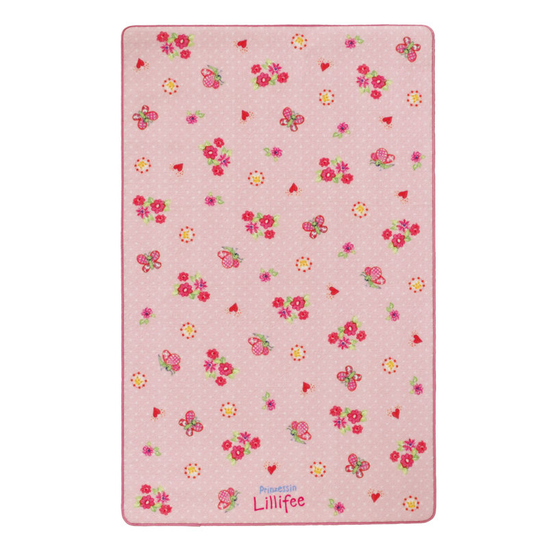 Princess Lillifee Floral Area Rug, 100 x 160cm