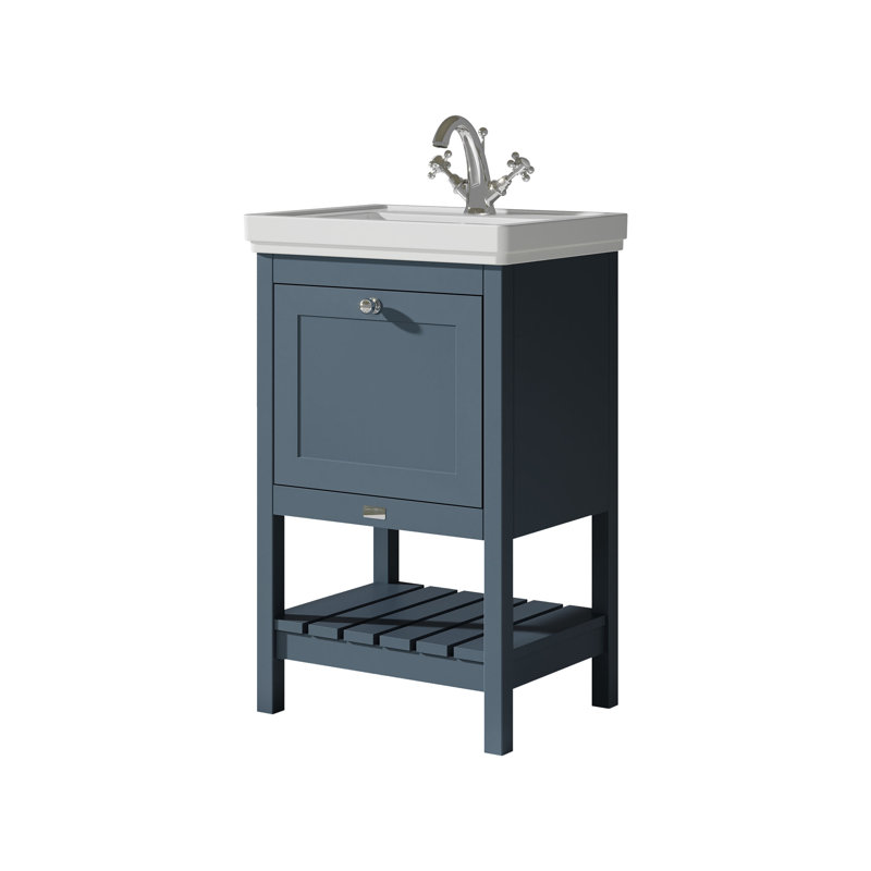 Hartleigh 531 mm Bathroom Vanity, Stiffkey Blue