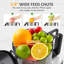 Juicer Machines With 5.9" Wide Feed Chute, Slow Cold Press Juicer For Whole Fruits & Vegetables