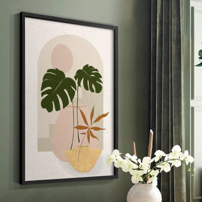 Simple Nature Sunset I Framed Print - Solid Wood