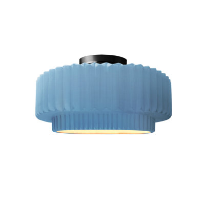 Plafonnier semi-encastré en céramique Radiance