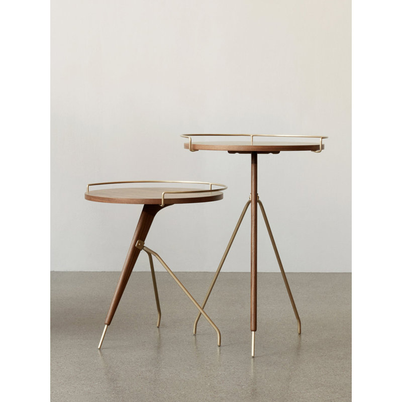 Umanoff Solid Wood End Table, 17.7" H x 17" W x 17" D