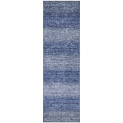 Premium Machine Washable Lubbers AMF1733 Stripe Rug