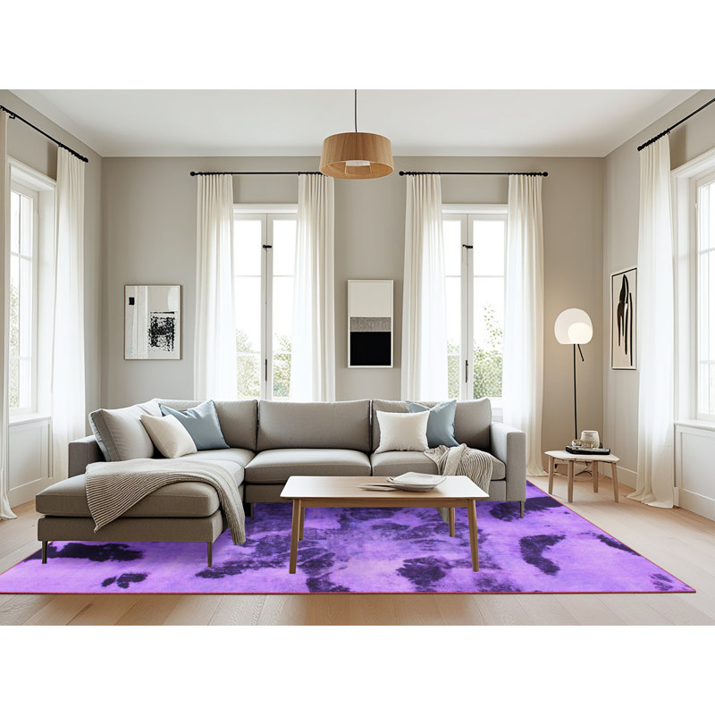 Tapis mauve Kamiria, Rectangle 8 pi x 10 pi