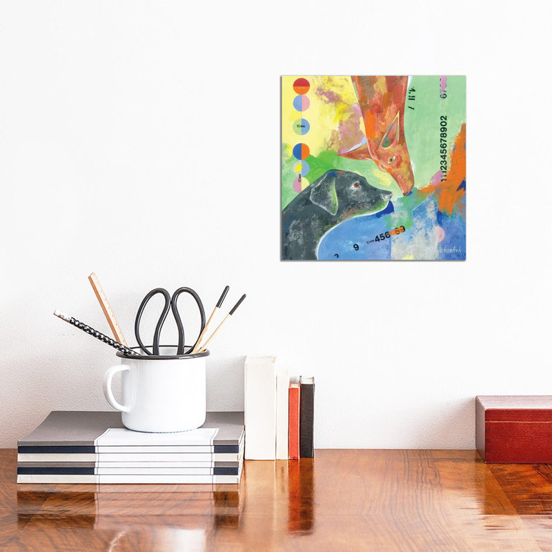 The Dogs We Love by Neli Lukashyk - Wrapped Canvas Gallery-Wrapped Canvas Giclée, 30.48 cm H x 30.48 cm W