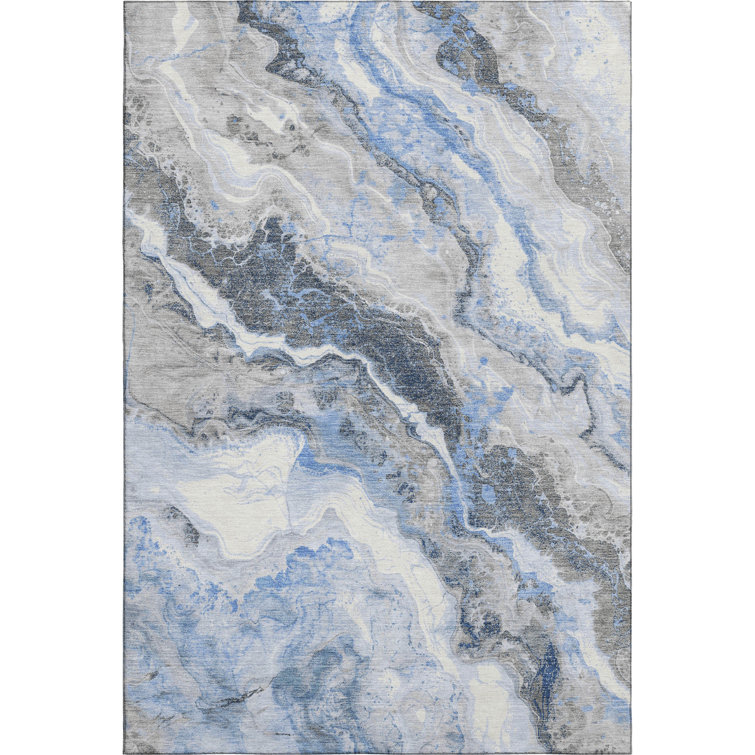 Premium Machine Washable Varroville AMF1709 Abstract Rug