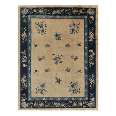 One-of-a-Kind 8'8”x11'2” Hand Knotted Area Rug
