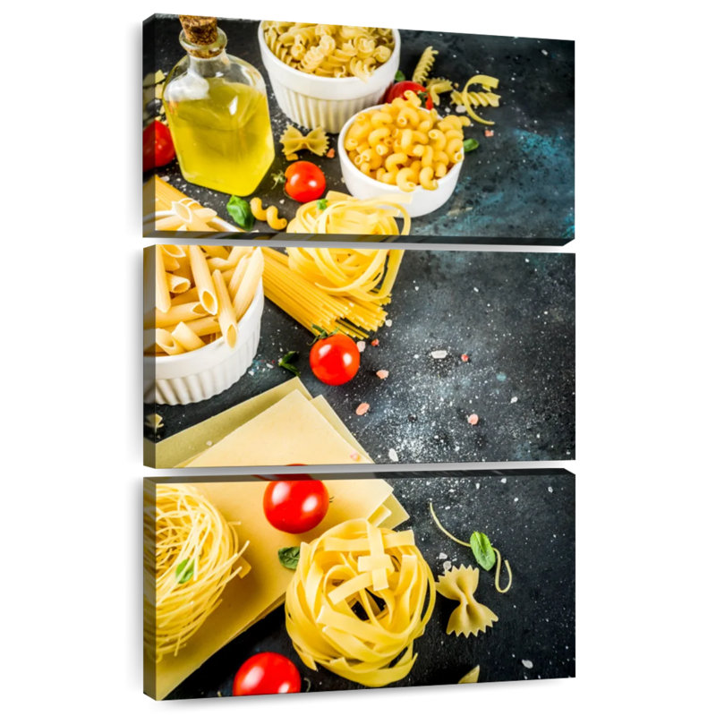 Yarlin Various Italian Pasta, 32" H x 20" W