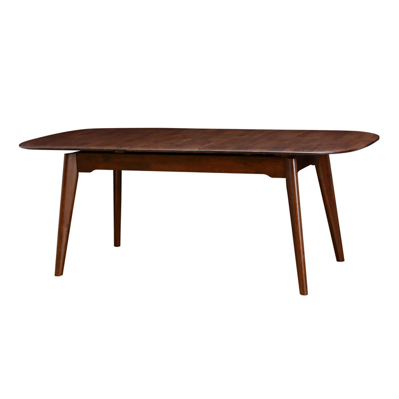 Rozella Expandable 79" Solid Wood Dining Table