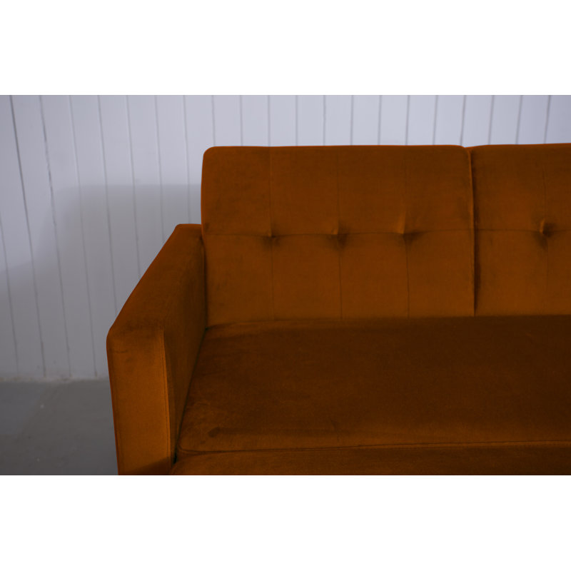 Merridie 4 Seater Sofa Bed, Orange