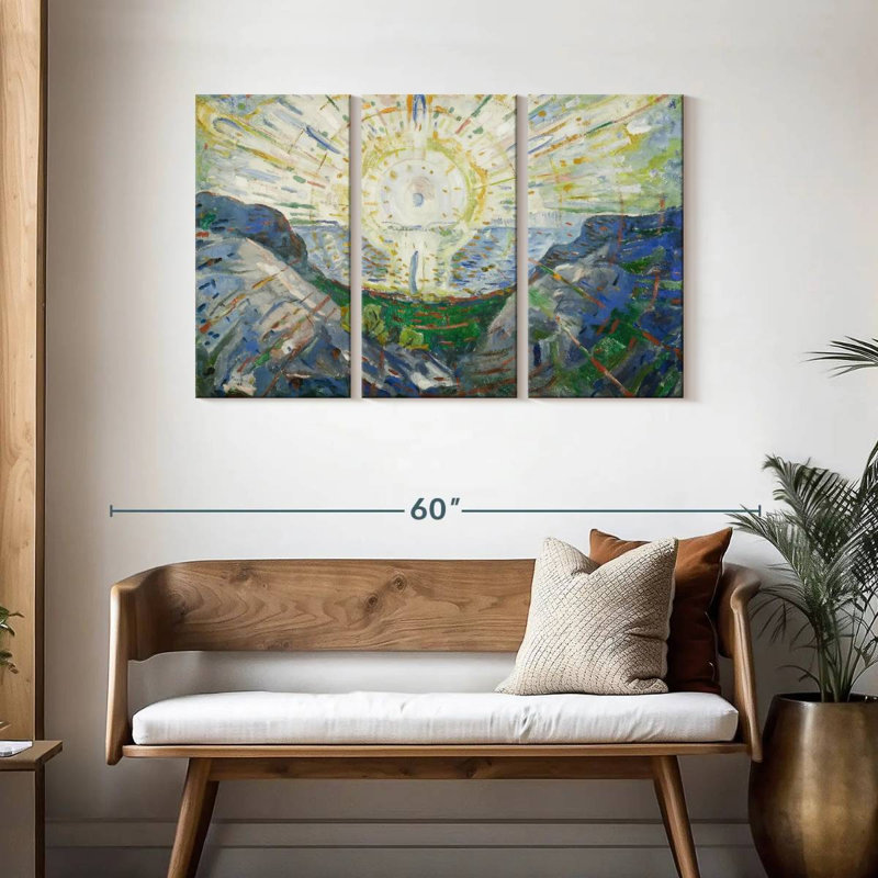 Avery le soleil 1912, H 28 po x l 45 po