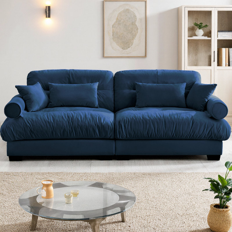 Causeuse Modern, Bleu