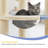 Gillispie Cat Tree with Clear Bowl-1932458882