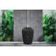 Wicker Texture 50 Gallon Rain Barrel for Water Storage-1632898769