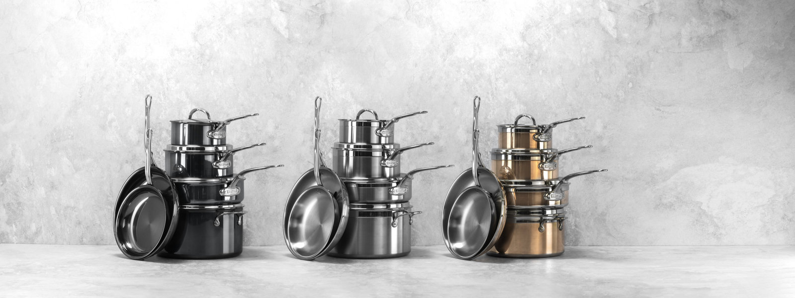 Hestan 7 Pc NanoBond Molecular Titanium Cookware Set - 100% Exclusive