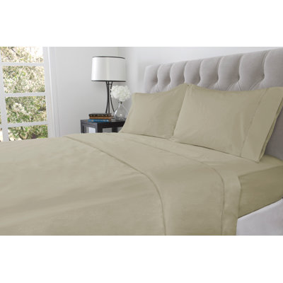 Drap-housse 100% coton à densité de tissage 410