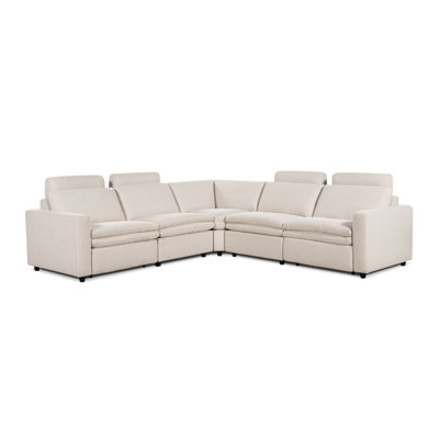Camden 113" Performance Power Motion 5-Piece Modular Corner Sectional Sofa