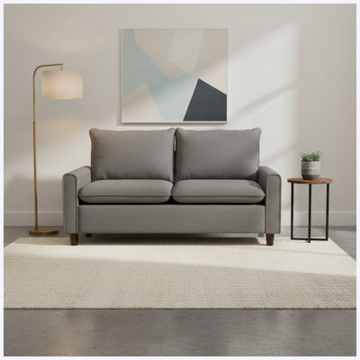 Canapé-lit Sleeper - contenant de meubles direct kathy collection tissu d'ameublement moderne et contemporain, gris foncé