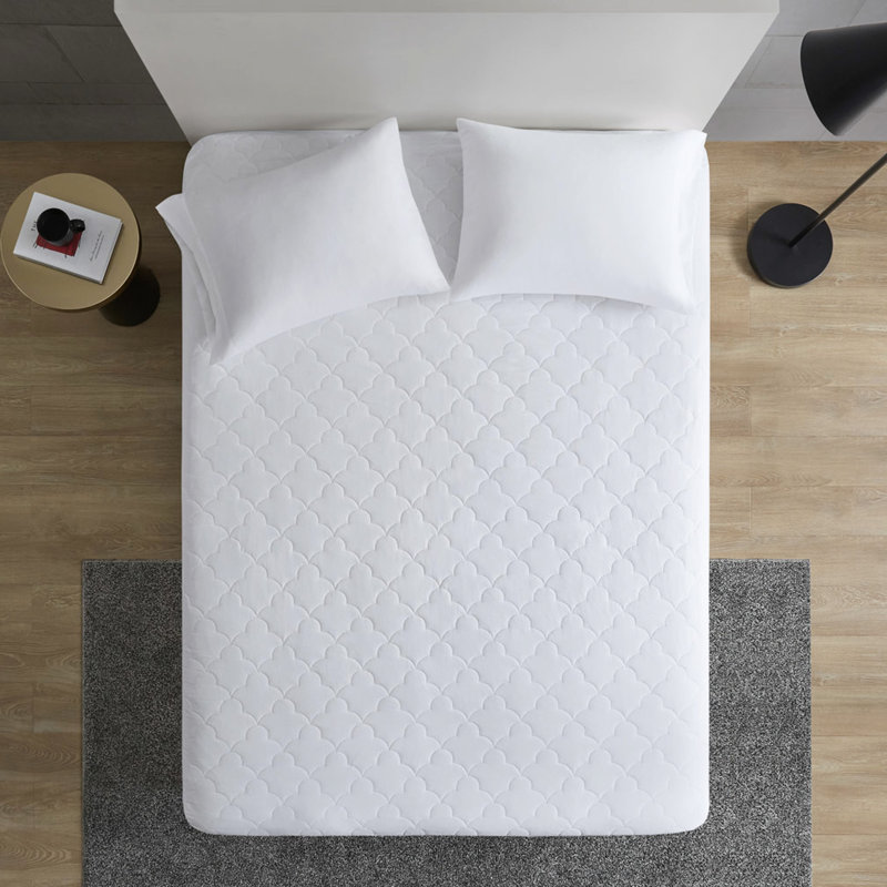 Couvre-lit simple TG - réduit les points sur votre corps La housse de matelas en coton vous garde au frais et au sec