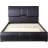 Upholstered Bookcase Storage Bed