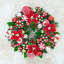 Couronne de Noël à la menthe poivrée