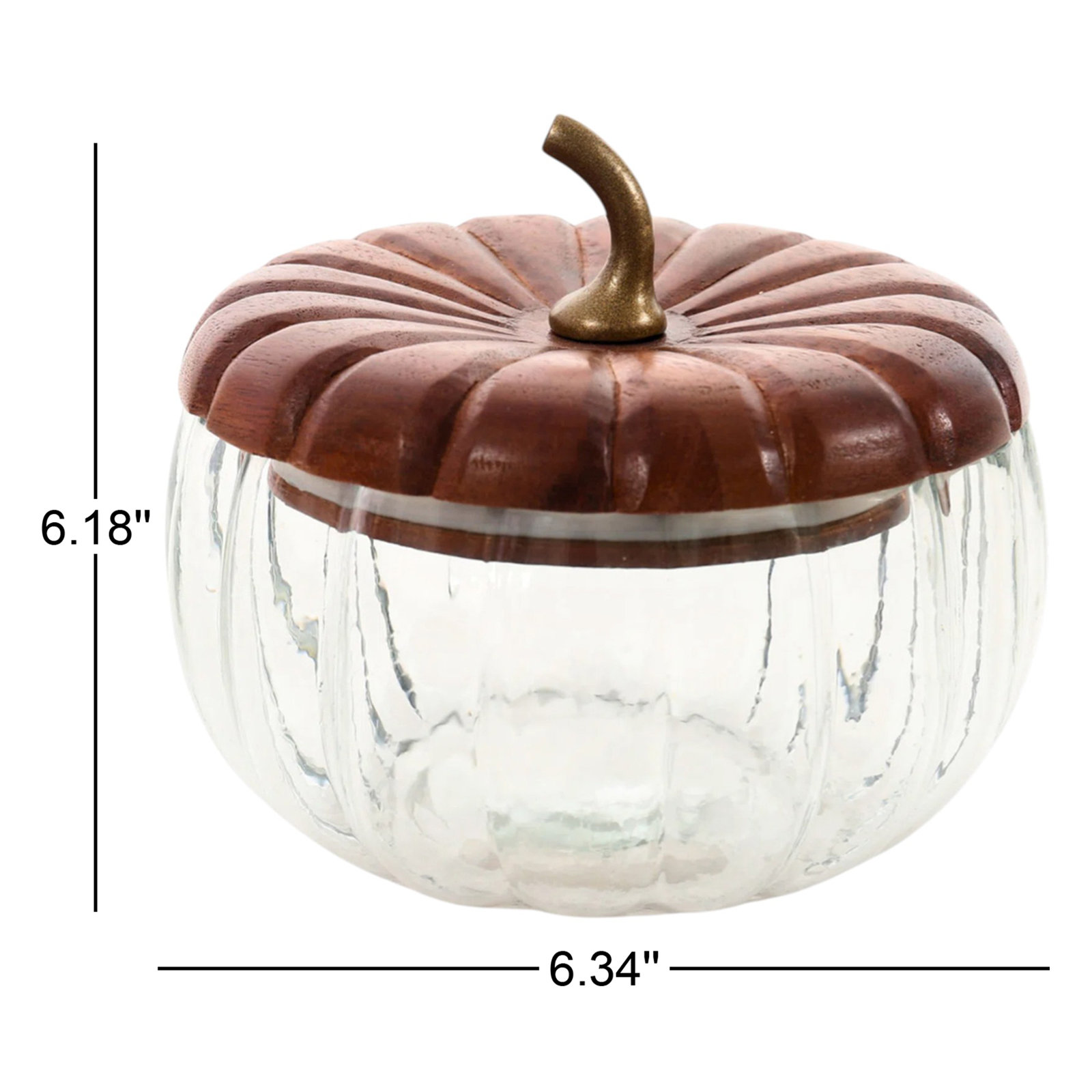 Harvest Pumpkin Storage Jar, 50.5 fl.oz.