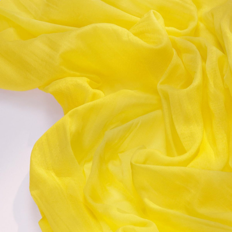 Chemin de table en étamine Cheesecloth Summer Boho Tapis de couloir à roulettes jaune 10 pi 120 po