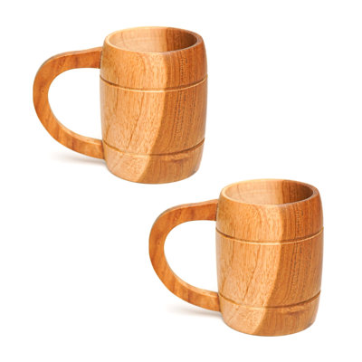 Teak Coffee Mug